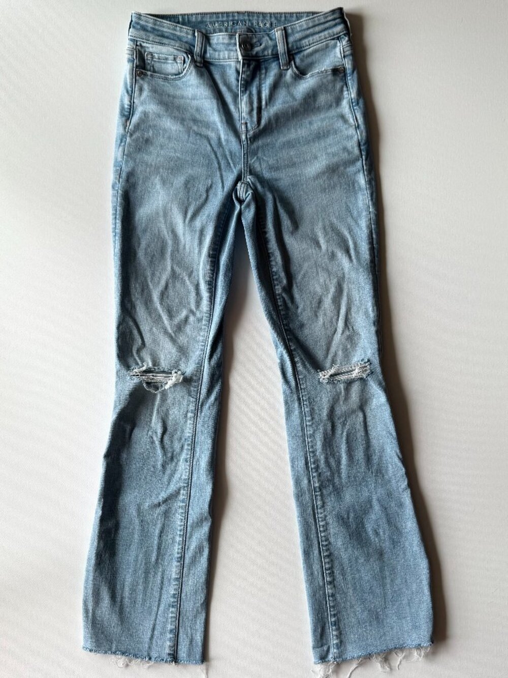 American Eagle Next Level Stretch Light Wash Jeans